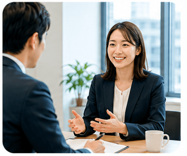 社員インタビューのイメージ